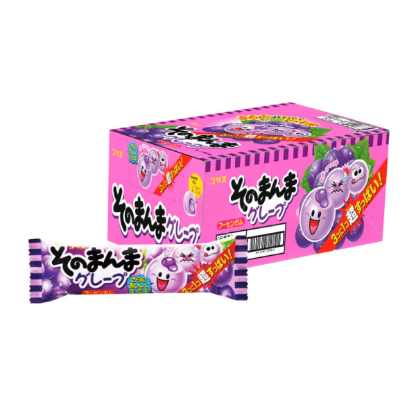 Chewinggum au Coeur Fondant Goût Raisin Sonomanma Jieyo Food