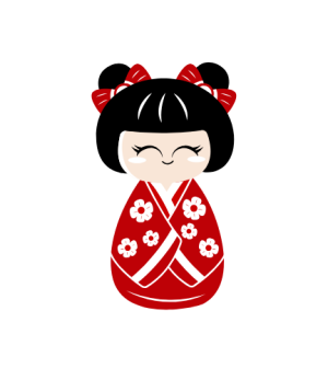Poupées Kokeshi