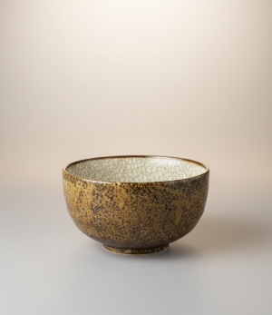 bol japonais rustique avec gla ure mouchet e brune sur fond uni luxe.png
