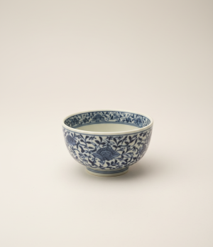 bol sak c ramique motif floral bleu et blanc photo produit luxe.png