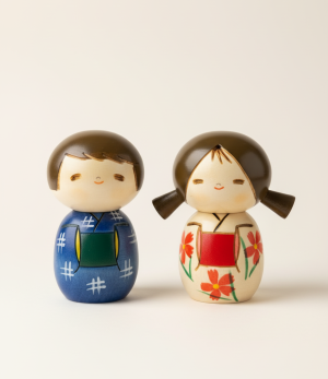duo poup es kokeshi gar on et fille photo produit luxe.png