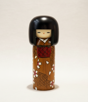 poup e kokeshi bois motif sakura photo produit luxe.png