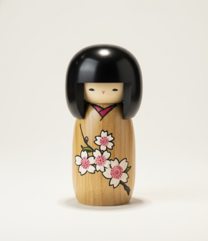 poup e kokeshi bois naturel sakura photo produit luxe.png